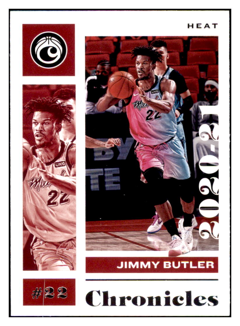2020 Panini Chronicles Jimmy Butler  Miami Heat #1 Basketball card   SLBT1 simple Xclusive Collectibles   