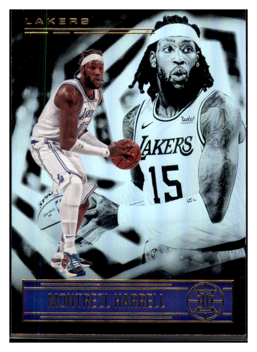 2020 Panini Illusions Montrezl
  Harrell  Los Angeles Lakers #23
  Basketball card   SLBT1 simple Xclusive Collectibles   