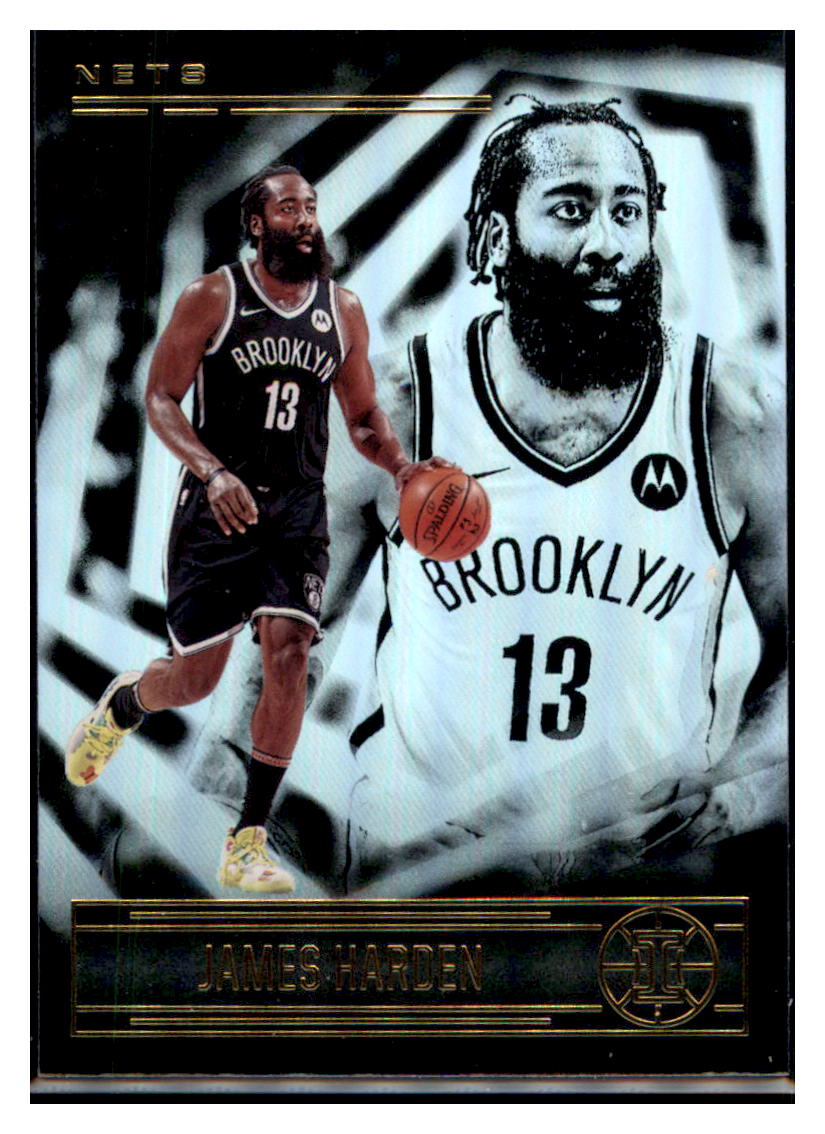 2020 Panini Illusions James Harden  Brooklyn Nets #65 Basketball card   SLBT1 simple Xclusive Collectibles   