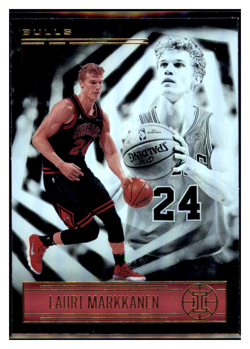 2020 Panini Illusions Lauri
  Markkanen  Chicago Bulls #48 Basketball
  card   SLBT1 simple Xclusive Collectibles   