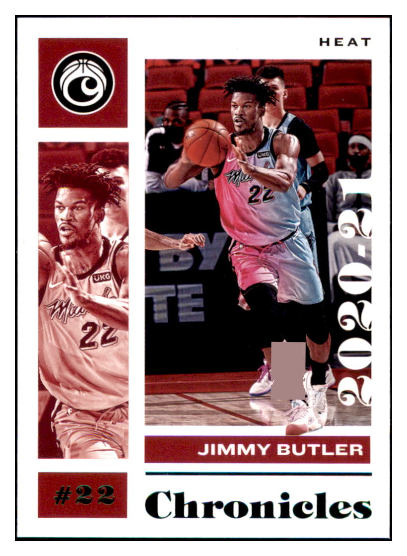 2020 Panini Chronicles Jimmy Butler  Miami Heat #1 Basketball card   SLBT1_1a simple Xclusive Collectibles   