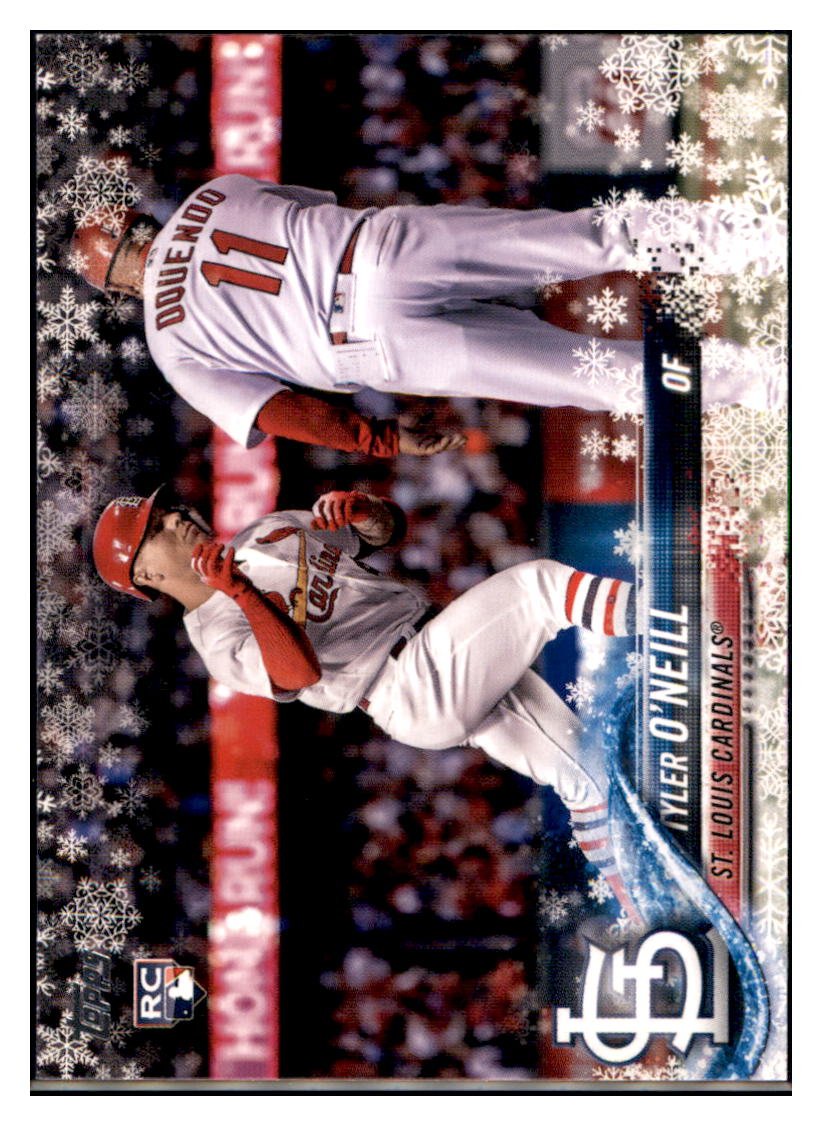 2018 Topps Holiday Tyler O'Neill  St. Louis Cardinals #HMW101 Baseball
  card   M32P1 simple Xclusive Collectibles   