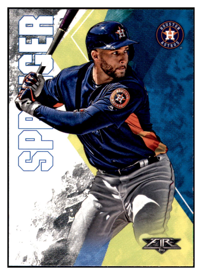 2019 Topps Fire George Springer  Houston Astros #69 Baseball card   M32P1 simple Xclusive Collectibles   