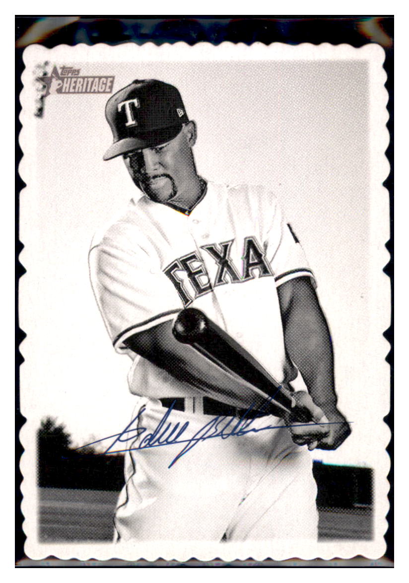 2018 Topps Heritage Adrian Beltre 1969 Deckle Texas Rangers #21 Baseball card   M32P1 simple Xclusive Collectibles   