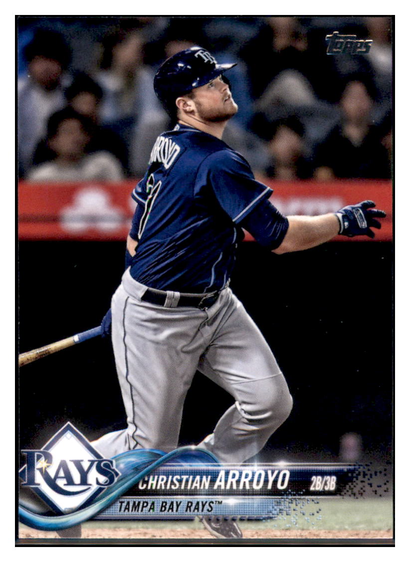 2018 Topps Update Christian Arroyo  Tampa Bay Rays #US193 Baseball card   M32P1 simple Xclusive Collectibles   