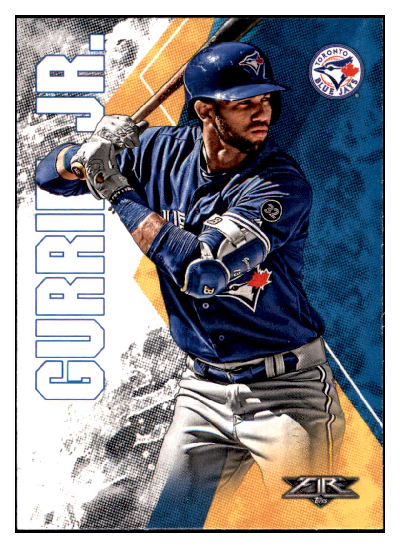 2019 Topps Fire Lourdes Gurriel Jr.  Toronto Blue Jays #14 Baseball card   M32P1 simple Xclusive Collectibles   