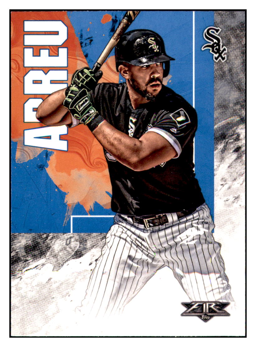 2019 Topps Fire Jose Abreu  Chicago White Sox #151 Baseball card   M32P1 simple Xclusive Collectibles   