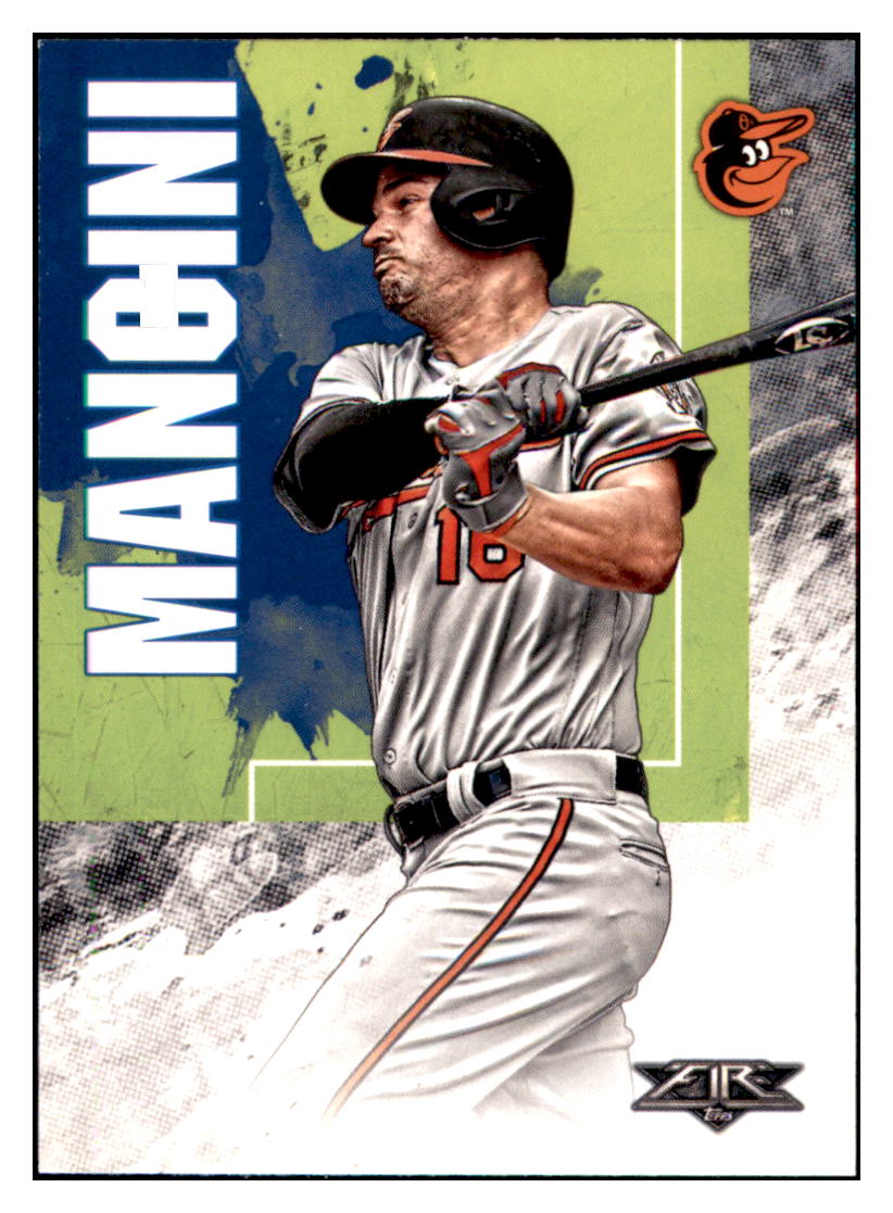 2019 Topps Fire Trey Mancini  Baltimore Orioles #110 Baseball card   M32P1 simple Xclusive Collectibles   