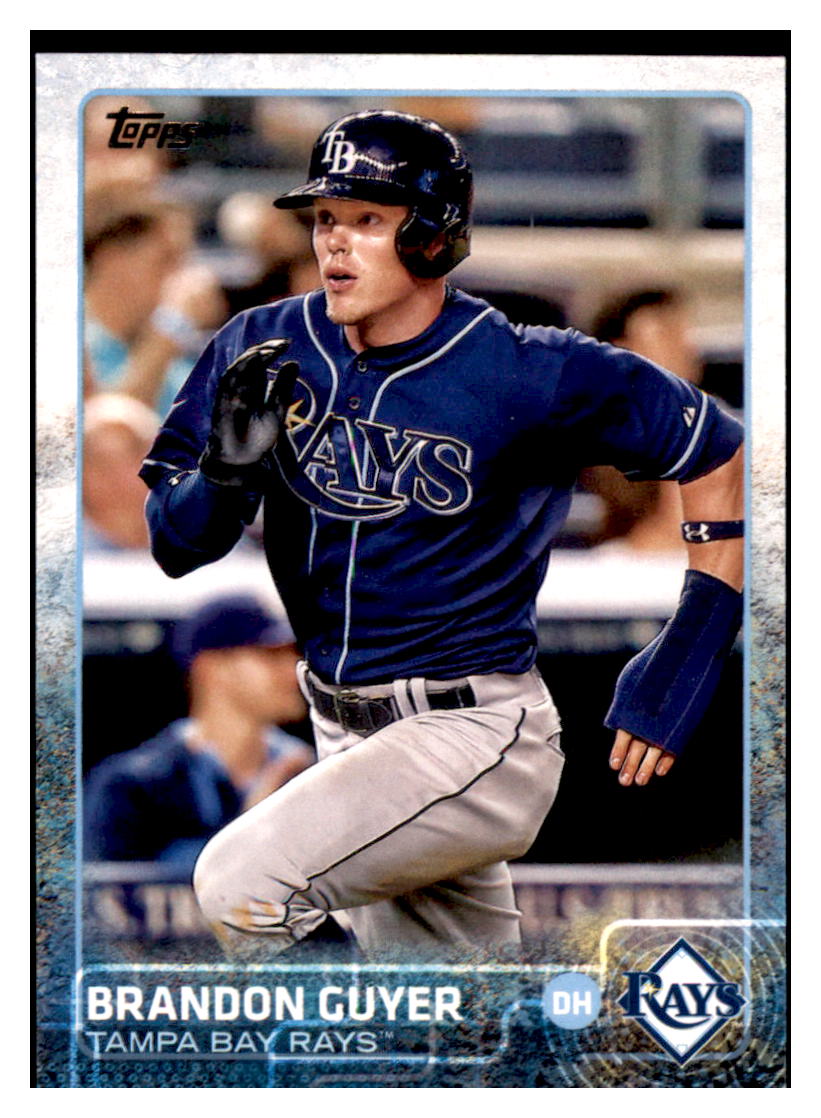 2015 Topps Brandon Guyer  Tampa Bay Rays #392 Baseball card   M32P1 simple Xclusive Collectibles   