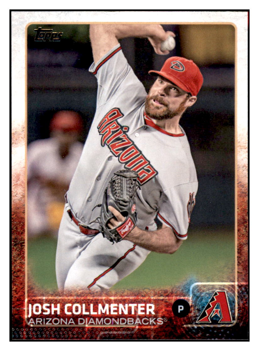 2015 Topps Josh Collmenter  Arizona Diamondbacks #591 Baseball
  card   M32P1 simple Xclusive Collectibles   