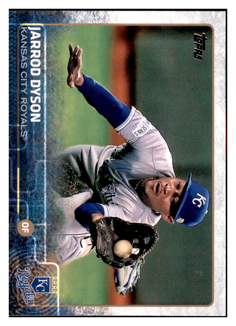 2015 Topps Jarrod Dyson  Kansas City Royals #570 Baseball card   M32P1 simple Xclusive Collectibles   