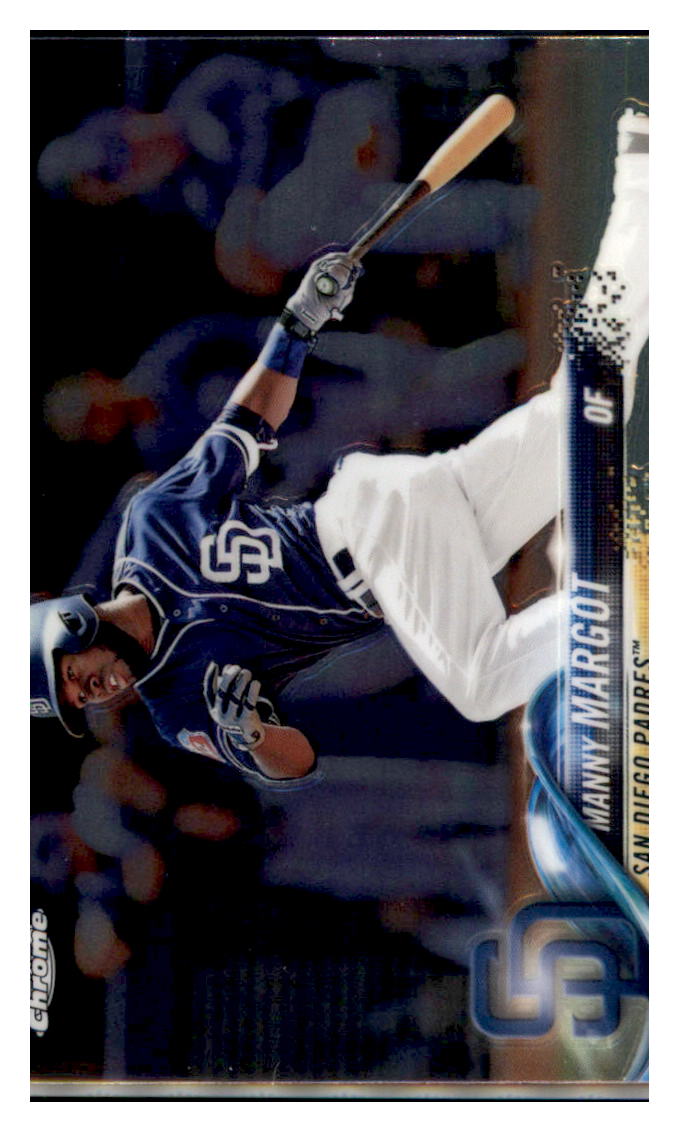 2018 Topps Chrome Manny Margot  San Diego Padres #62 Baseball card   M32P2 simple Xclusive Collectibles   