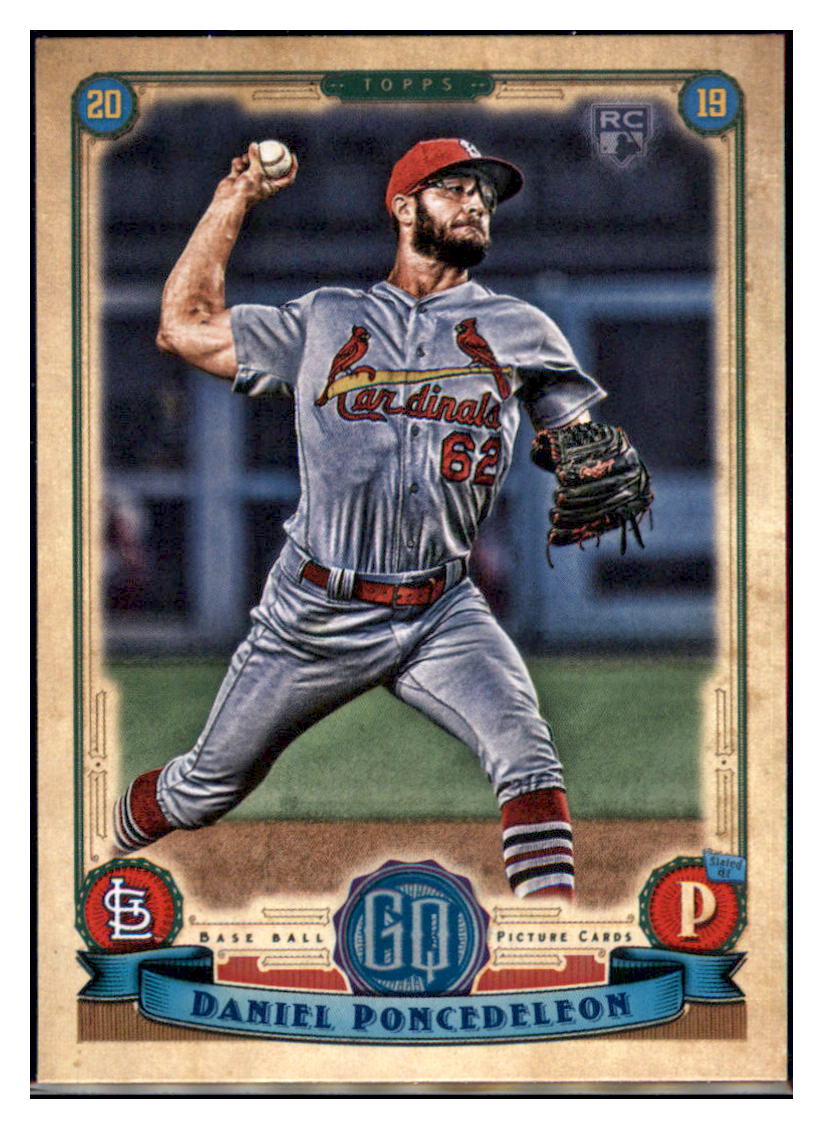2019 Topps Gypsy Queen Daniel
  Poncedeleon  St. Louis Cardinals #144
  Baseball card   M32P2 simple Xclusive Collectibles   