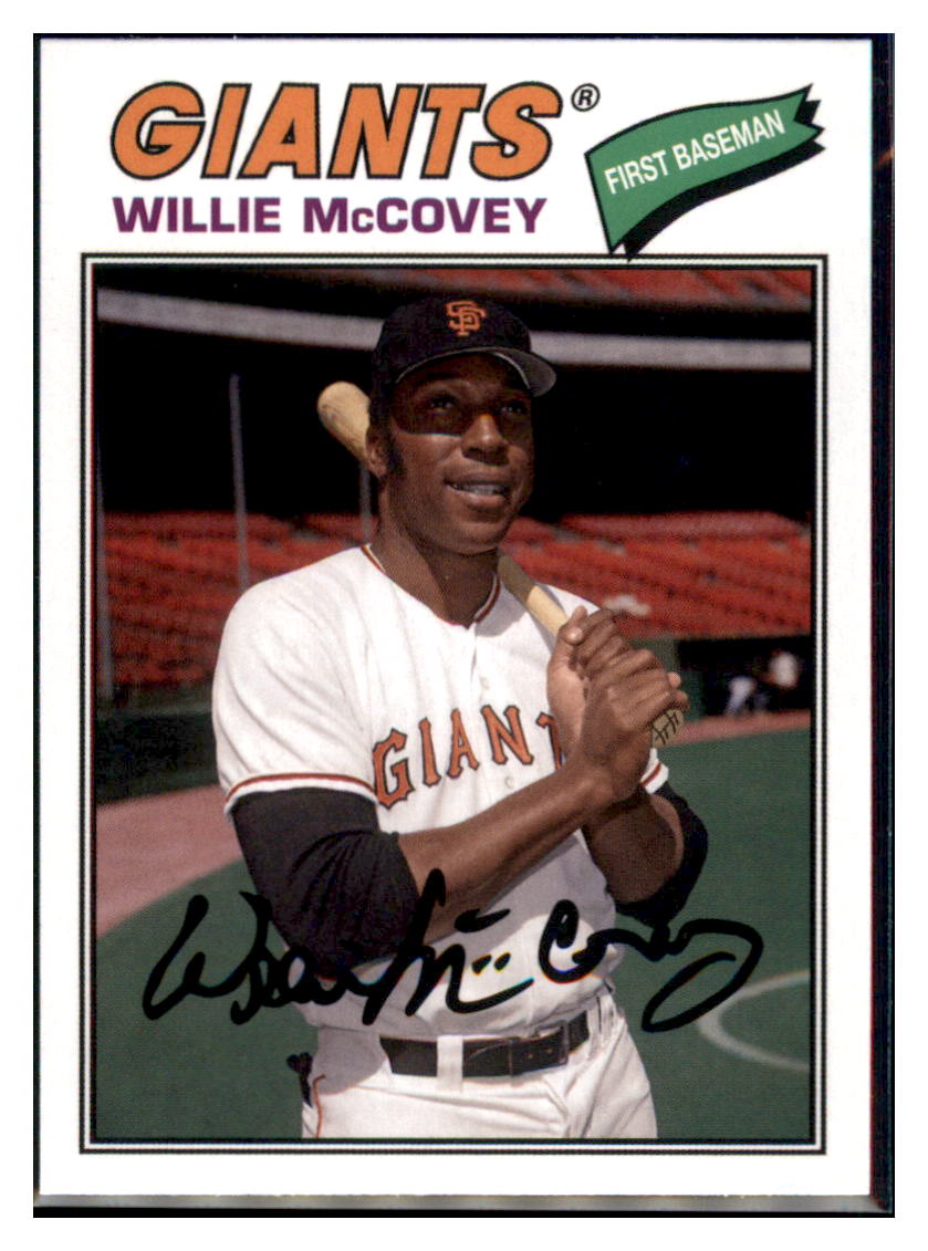 2019 Topps Willie McCovey  San Francisco Giants #AMM-WM Baseball
  card   M32P2 simple Xclusive Collectibles   