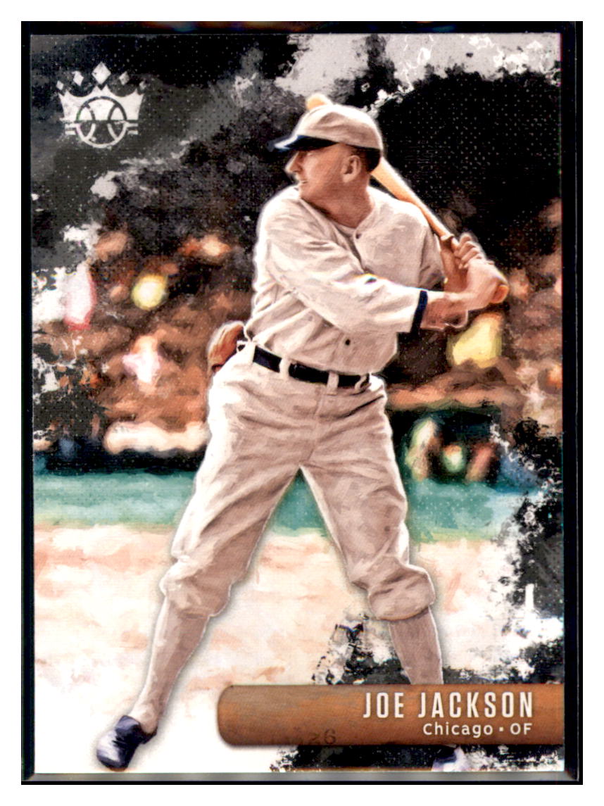 2019 Panini Diamond Kings Joe
  Jackson  Chicago White Sox #25 Baseball
  card   M32P2 simple Xclusive Collectibles   