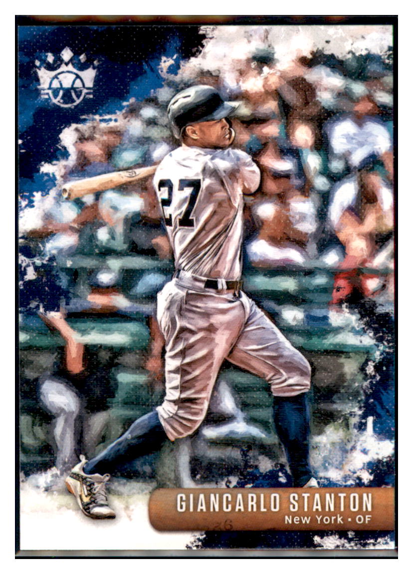 2019 Panini Diamond Kings Giancarlo
  Stanton  New York Yankees #70 Baseball
  card   M32P2 simple Xclusive Collectibles   