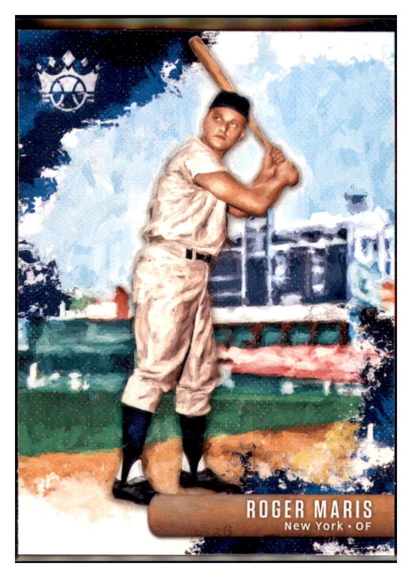 2019 Panini Diamond Kings Roger
  Maris  New York Yankees #4 Baseball
  card   M32P2 simple Xclusive Collectibles   