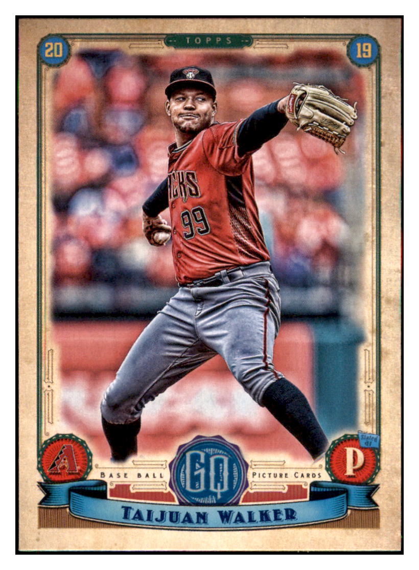 2019 Topps Gypsy Queen Taijuan
  Walker  Arizona Diamondbacks #87
  Baseball card   M32P2 simple Xclusive Collectibles   