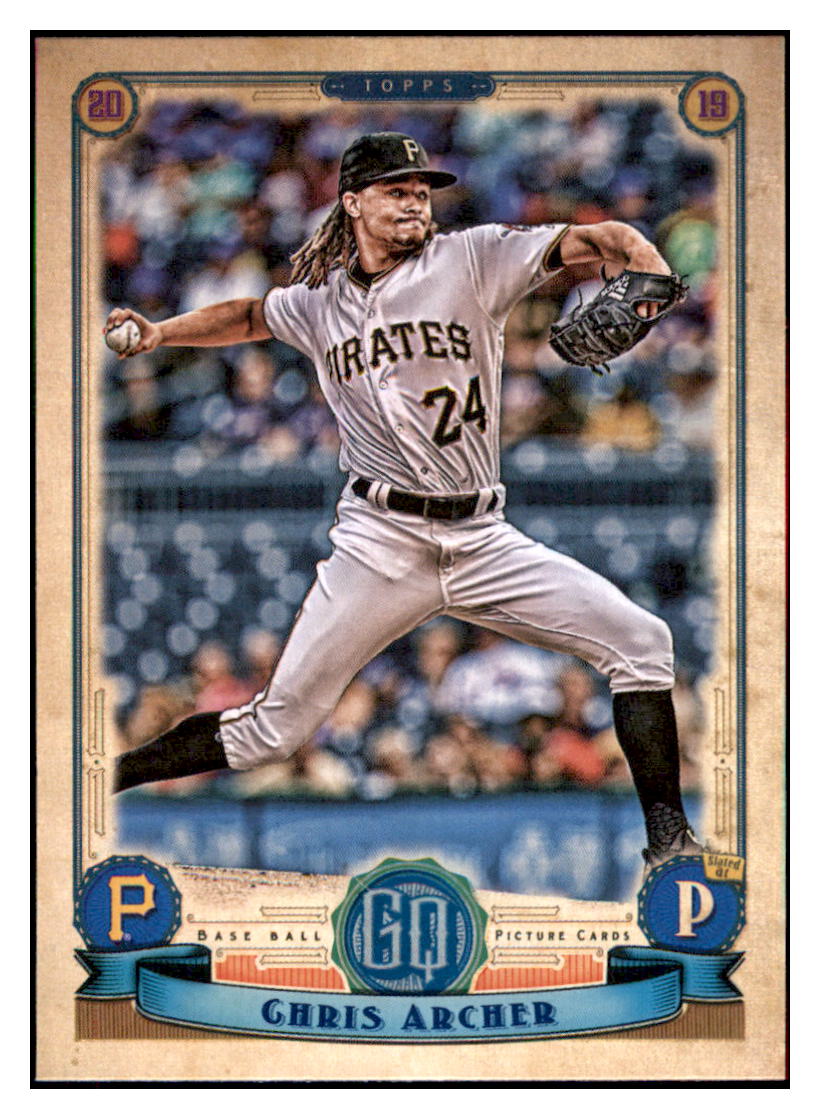 2019 Topps Gypsy Queen Chris Archer  Pittsburgh Pirates #215 Baseball card   M32P2 simple Xclusive Collectibles   