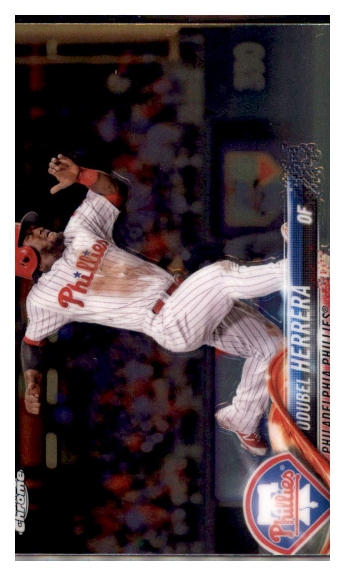 2018 Topps Chrome Odubel Herrera  Philadelphia Phillies #46 Baseball
  card   M32P2 simple Xclusive Collectibles   