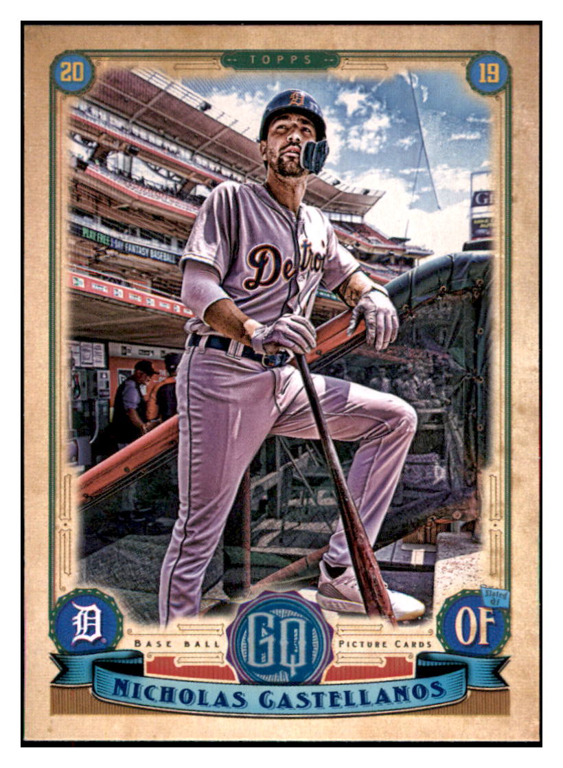 2019 Topps Gypsy Queen Nicholas
  Castellanos  Detroit Tigers #274
  Baseball card   M32P2 simple Xclusive Collectibles   