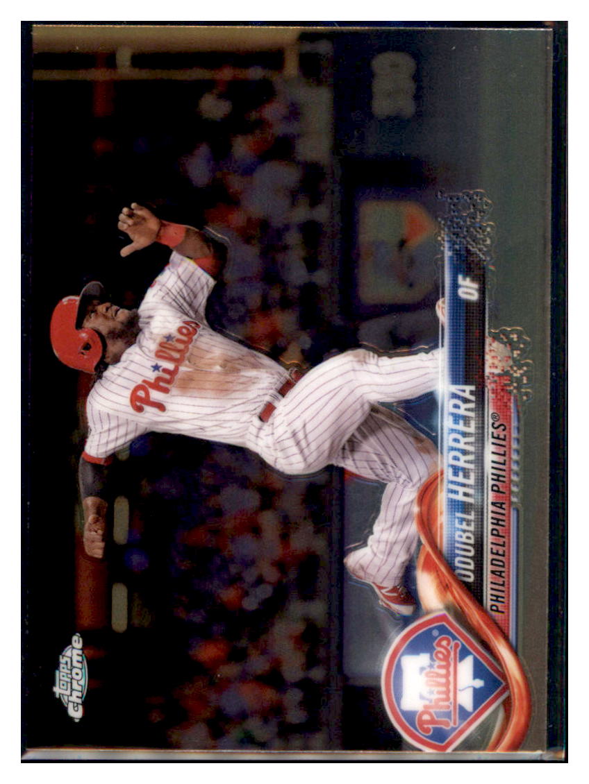 2018 Topps Chrome Odubel Herrera  Philadelphia Phillies #46 Baseball
  card   M32P3 simple Xclusive Collectibles   