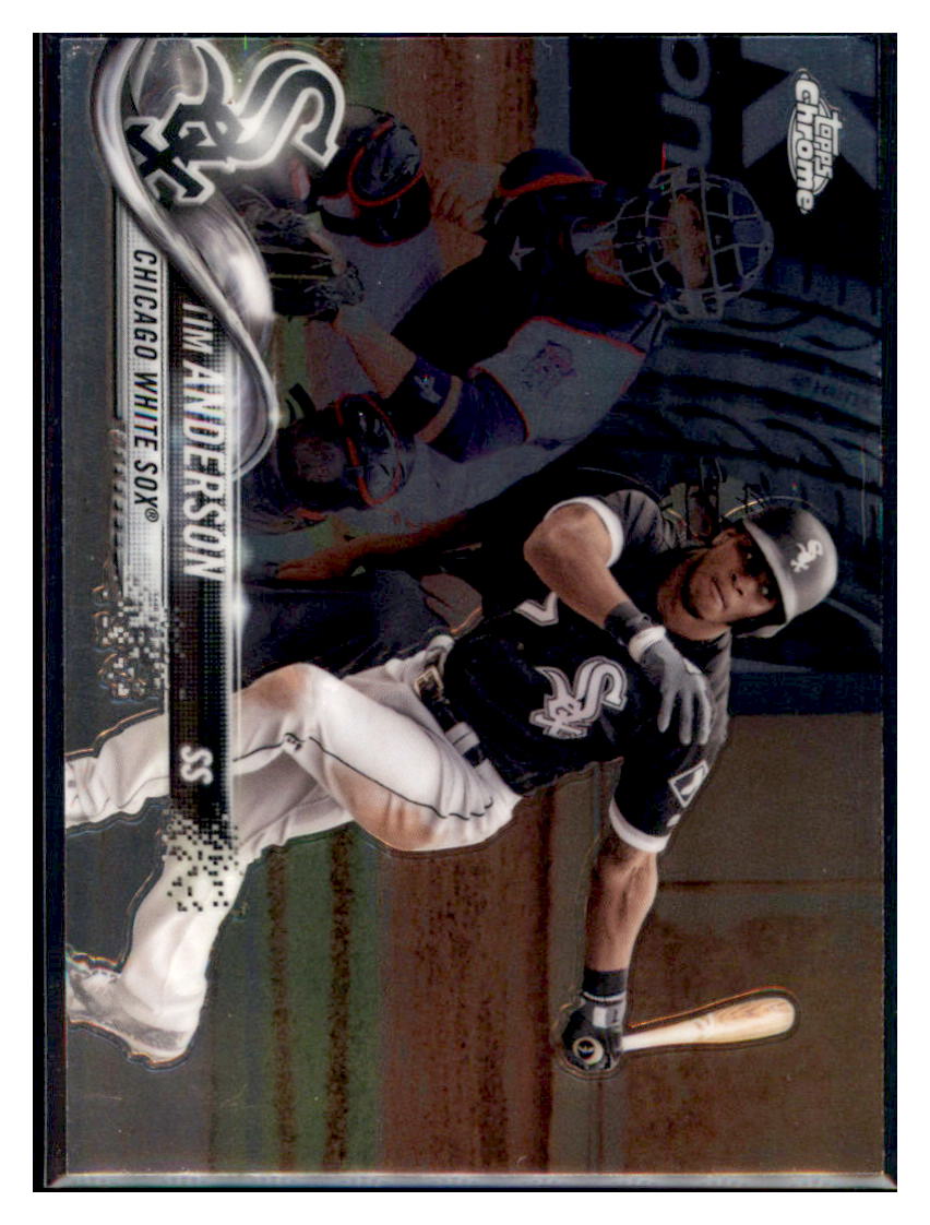 2018 Topps Chrome Tim Anderson  Chicago White Sox #44 Baseball card   M32P3 simple Xclusive Collectibles   