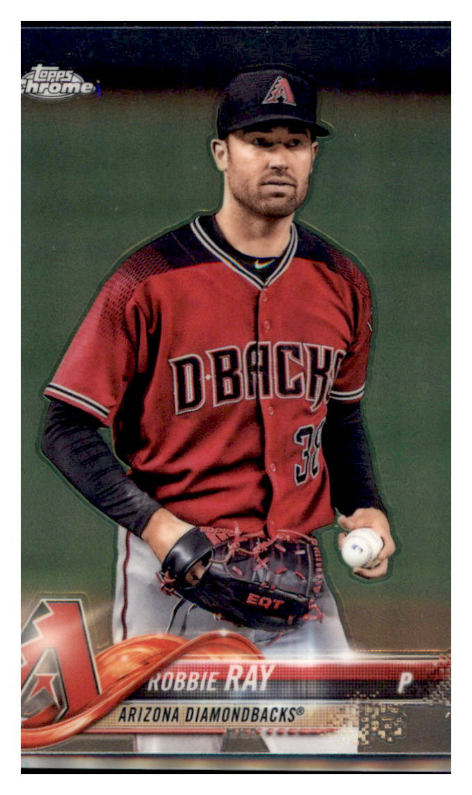 2018 Topps Chrome Robbie Ray  Arizona Diamondbacks #129 Baseball
  card   M32P3_1a simple Xclusive Collectibles   