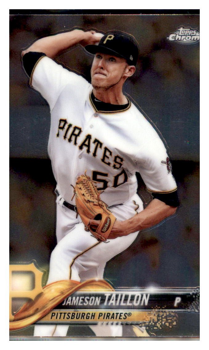 2018 Topps Chrome Jameson Taillon  Pittsburgh Pirates #75 Baseball card   M32P3 simple Xclusive Collectibles   