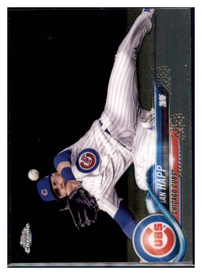 2018 Topps Chrome Ian Happ  Chicago Cubs #51 Baseball card   M32P3 simple Xclusive Collectibles   