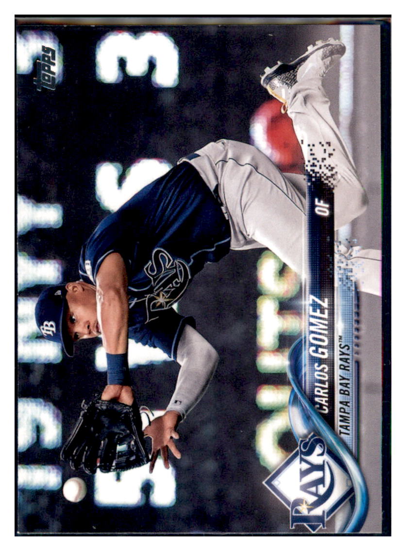 2018 Topps Update Carlos Gomez  Tampa Bay Rays #US46 Baseball card   M32P4 simple Xclusive Collectibles   
