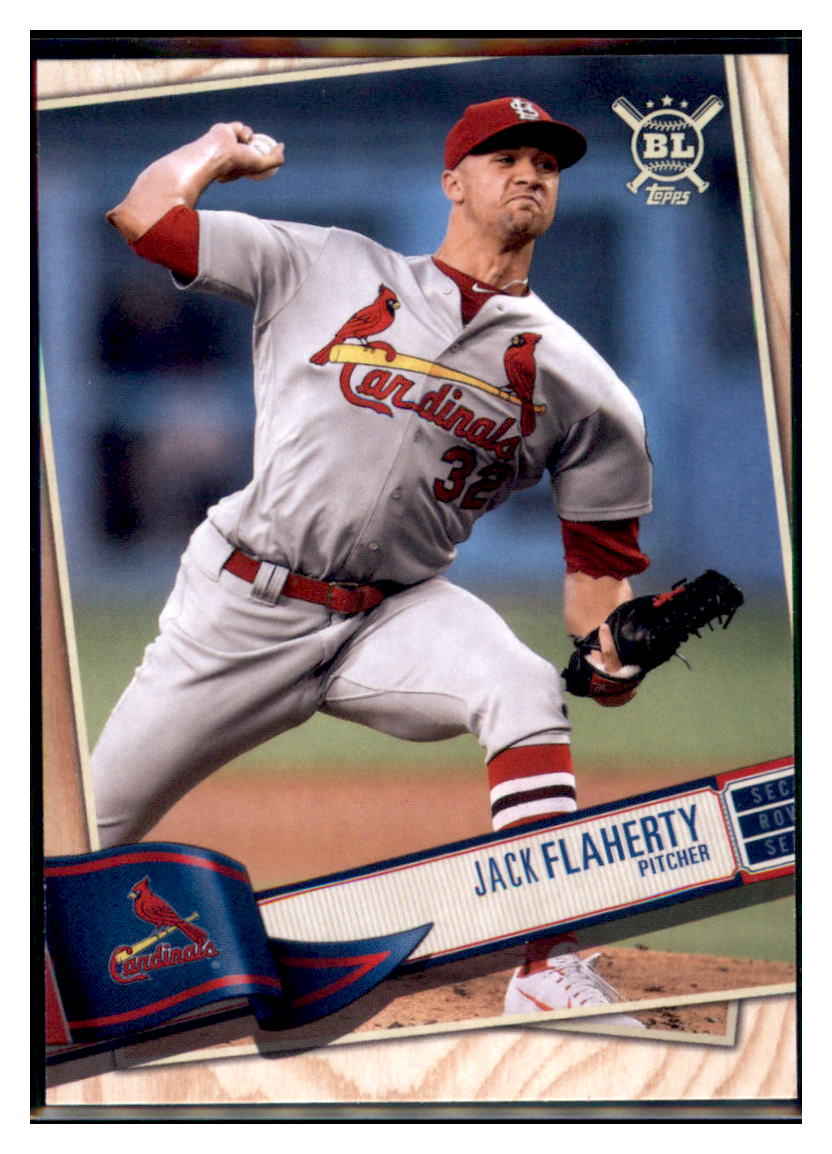 2019 Topps Big League Jack Flaherty  St. Louis Cardinals #295 Baseball card   M32P4 simple Xclusive Collectibles   
