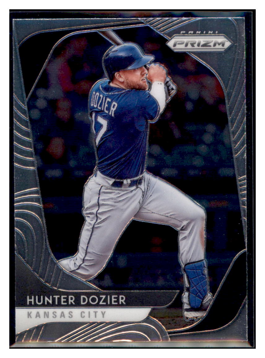 2020 Panini Prizm Hunter Dozier  Kansas City Royals #175 Baseball card   MATV4A simple Xclusive Collectibles   