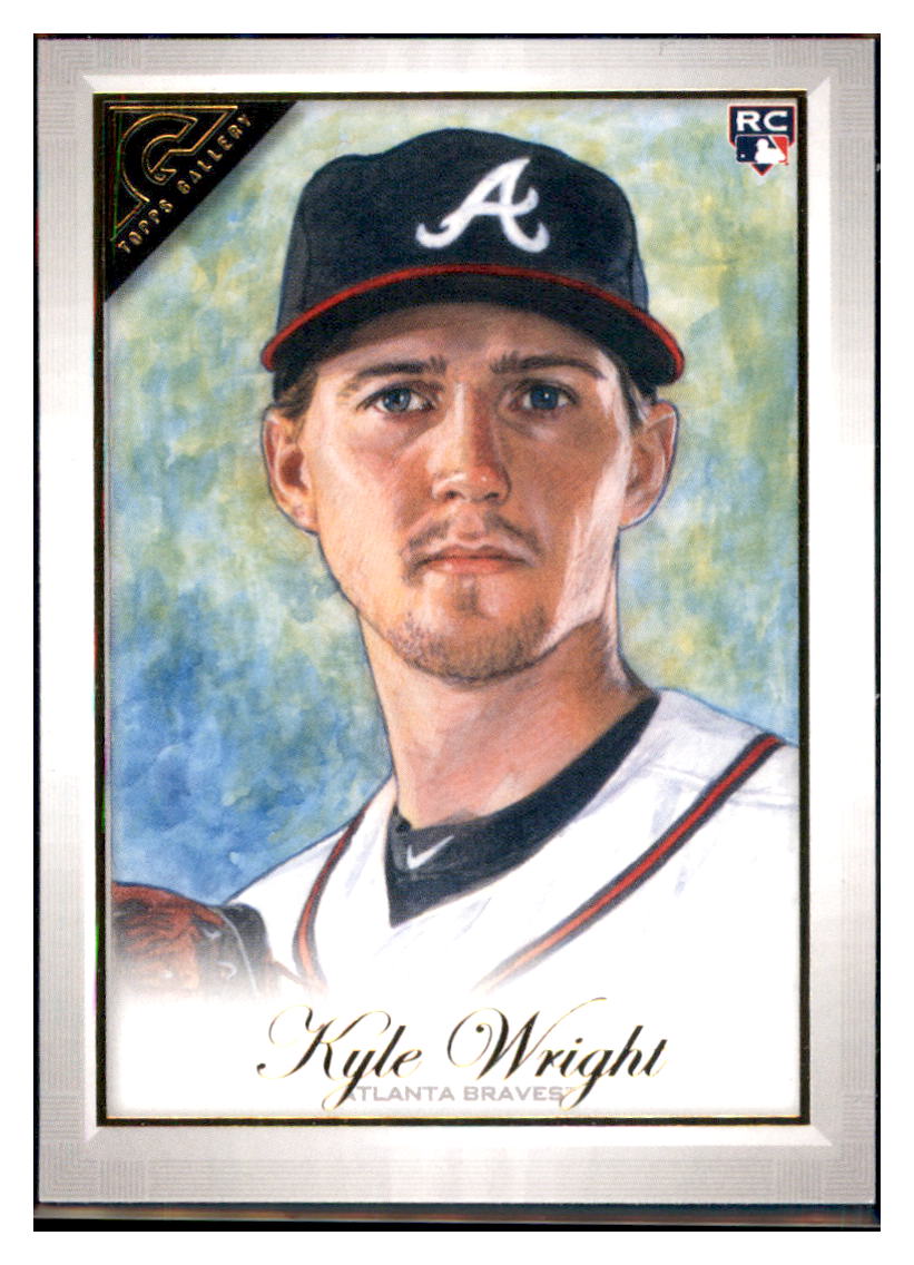 2019 Topps Gallery Kyle Wright  Atlanta Braves #97 Baseball card   MATV4A simple Xclusive Collectibles   