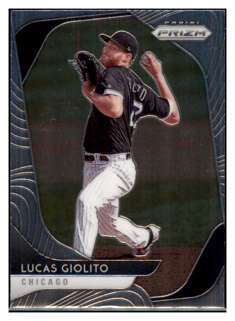 2020 Panini Prizm Lucas Giolito  Chicago White Sox #31 Baseball card   MATV4A simple Xclusive Collectibles   