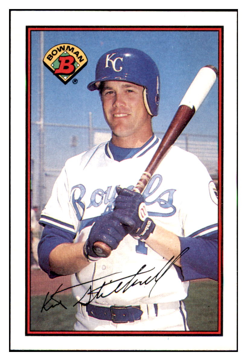 1989 Bowman Kurt Stillwell  Kansas City Royals #120 Baseball card   MATV4A simple Xclusive Collectibles   