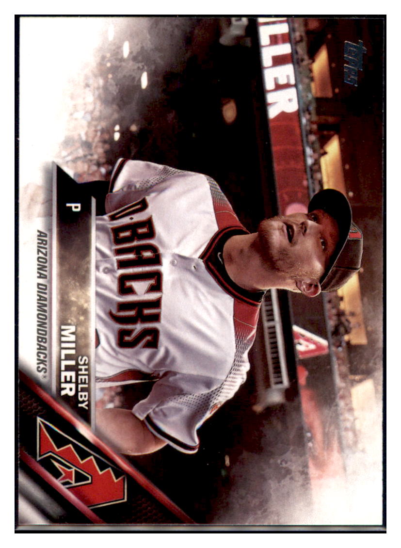 2016 Topps Update Shelby Miller  Arizona Diamondbacks #US109 Baseball
  card   MATV4A simple Xclusive Collectibles   