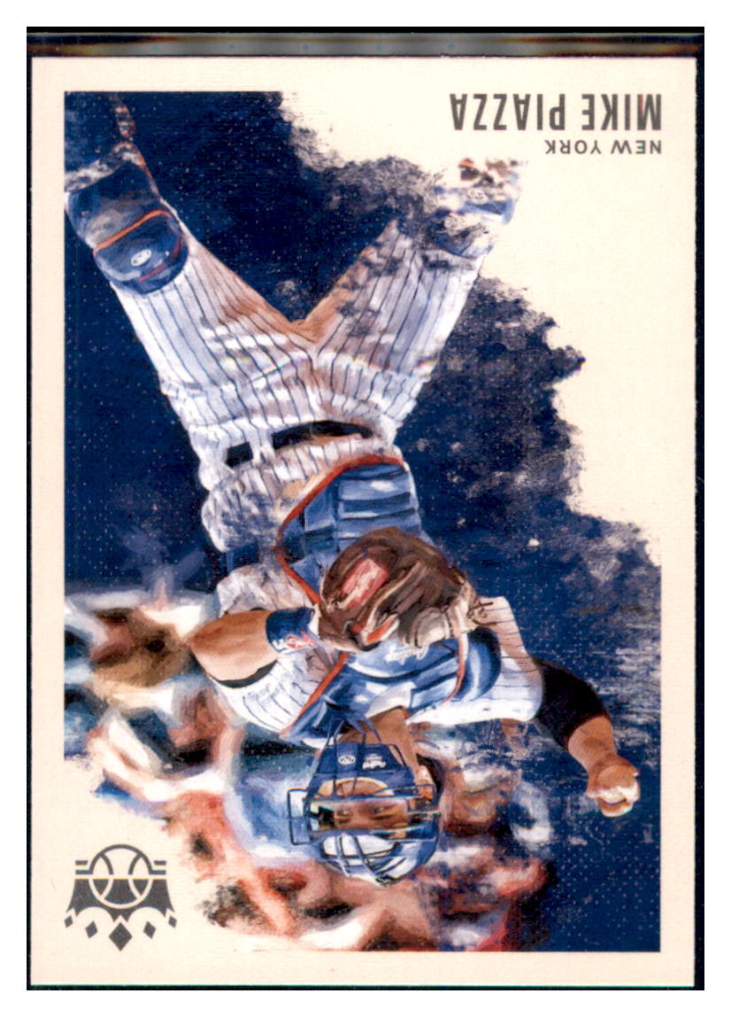 2020 Panini Diamond Kings Mike
  Piazza  New York Mets #119 Baseball
  card   MATV4A simple Xclusive Collectibles   