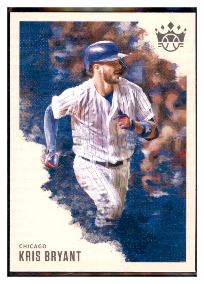 2020 Panini Diamond Kings Kris
  Bryant  Chicago Cubs #72 Baseball
  card   MATV4A simple Xclusive Collectibles   