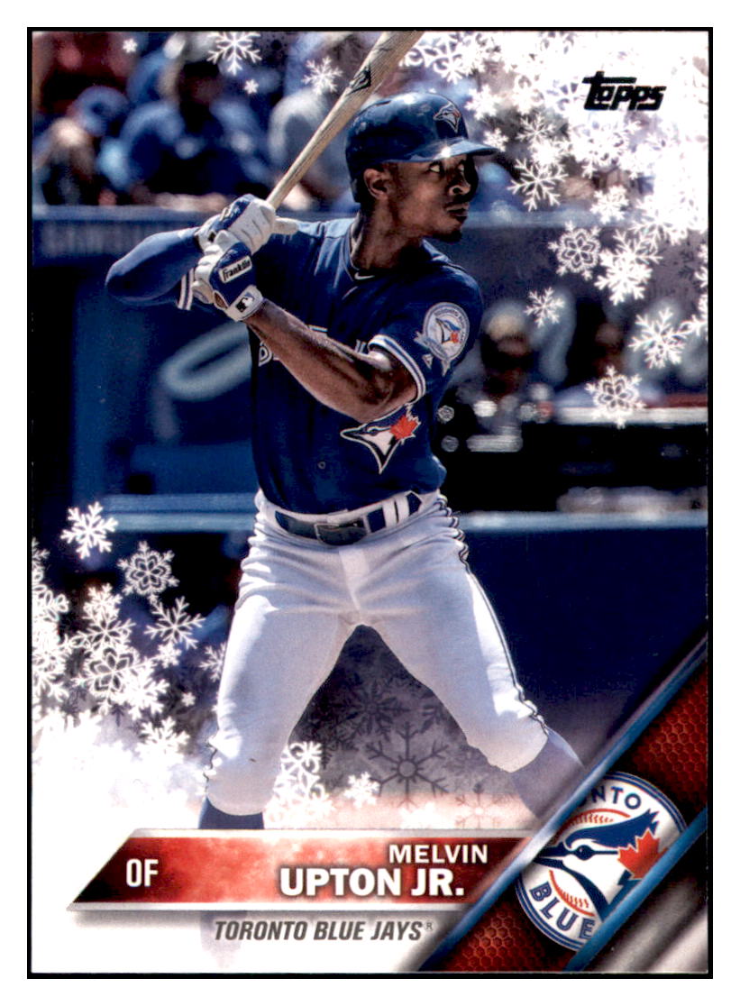 2016 Topps Holiday Melvin Upton Jr.  Toronto Blue Jays #HMW54 Baseball card   MATV4A simple Xclusive Collectibles   
