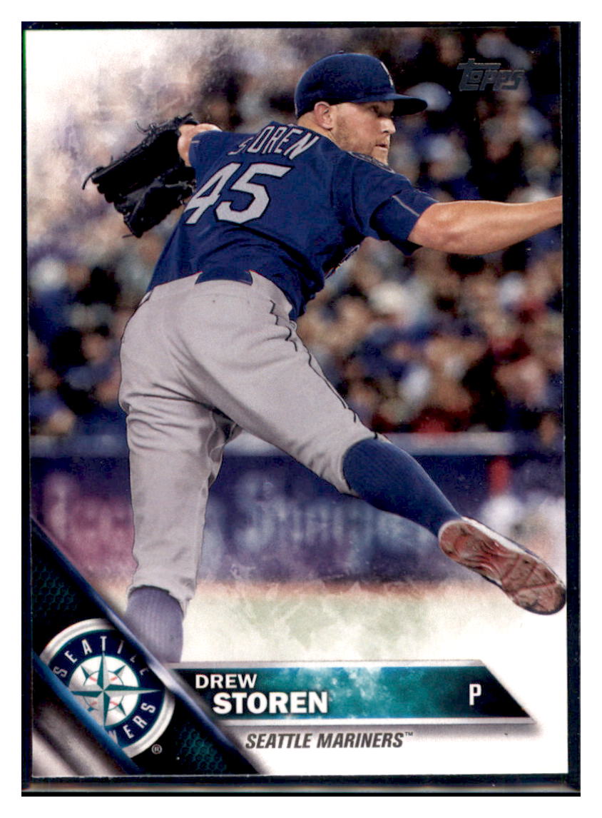 2016 Topps Update Drew Storen  Seattle Mariners #US243 Baseball card   MATV4A simple Xclusive Collectibles   
