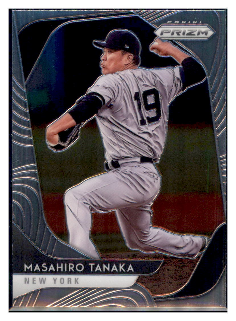2020 Panini Prizm Masahiro Tanaka  New York Yankees #130 Baseball card   MATV4A simple Xclusive Collectibles   