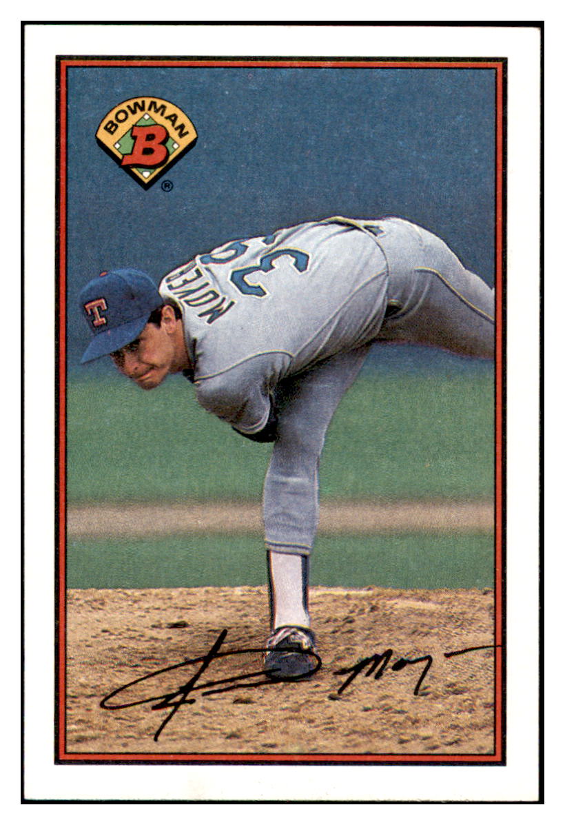 1989 Bowman Jamie Moyer  Texas Rangers #223 Baseball card   MATV4A simple Xclusive Collectibles   