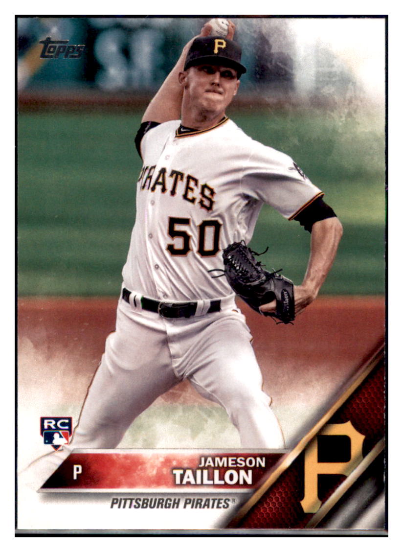 2016 Topps Update Jameson Taillon  Pittsburgh Pirates #US58 Baseball card   MATV4A simple Xclusive Collectibles   
