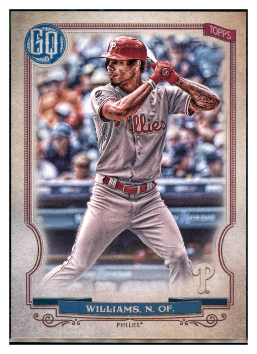 2020 Topps Gypsy Queen Nick Williams  Philadelphia Phillies #154 Baseball
  card   MATV4A simple Xclusive Collectibles   