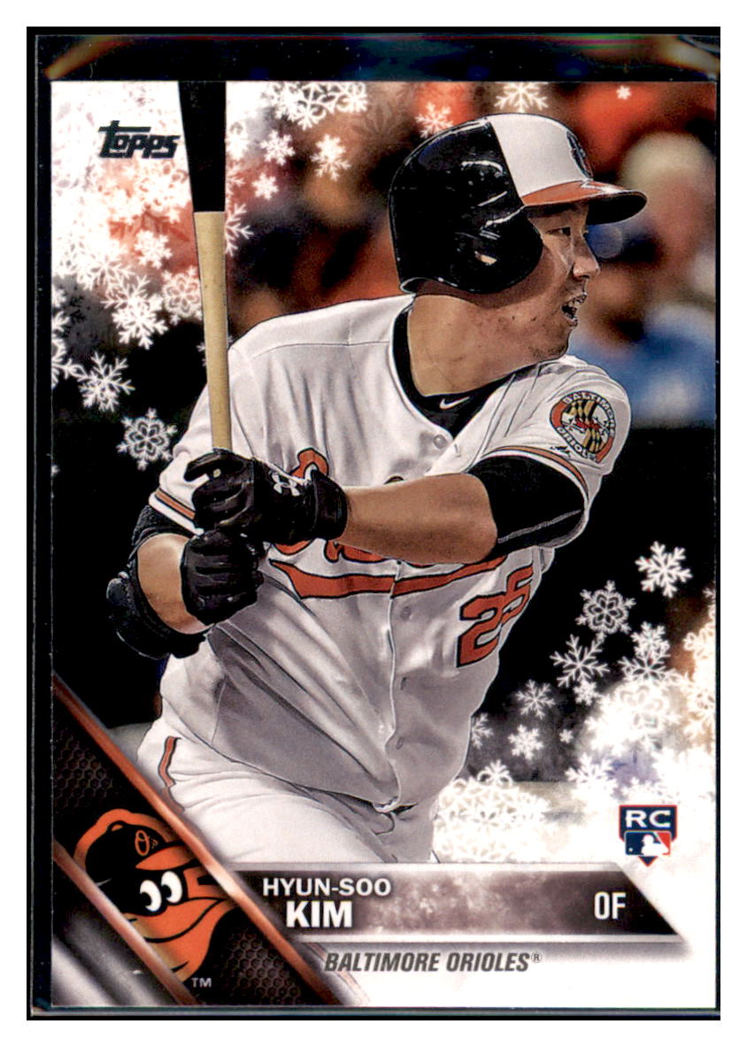 2016 Topps Update Hyun-Soo Kim  Baltimore Orioles #US182a Baseball
  card   MATV4A simple Xclusive Collectibles   