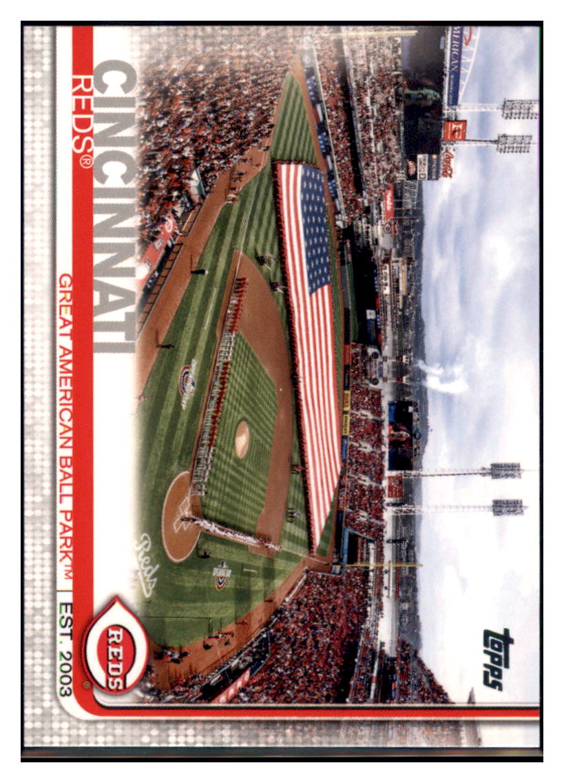 2019 Topps Great American Ball Park  Cincinnati Reds #691 Baseball card   MATV4A simple Xclusive Collectibles   