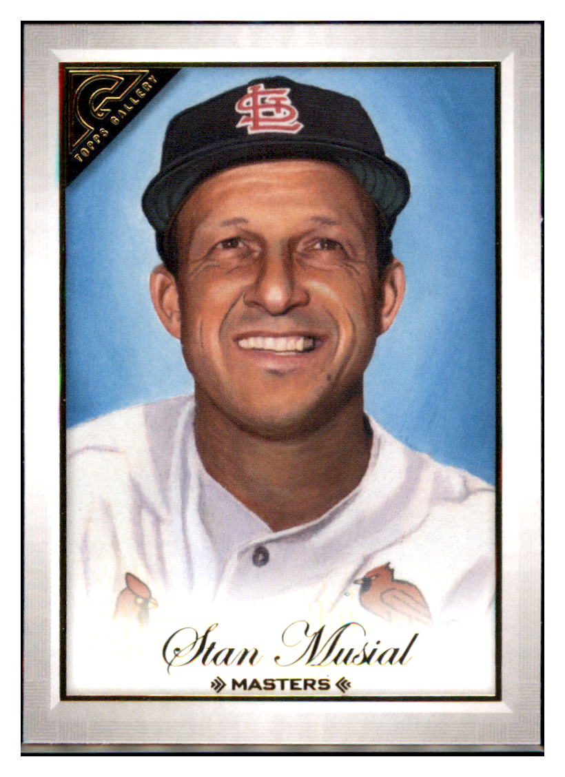 2019 Topps Gallery Stan Musial  St. Louis Cardinals #162 Baseball card   MATV4A simple Xclusive Collectibles   