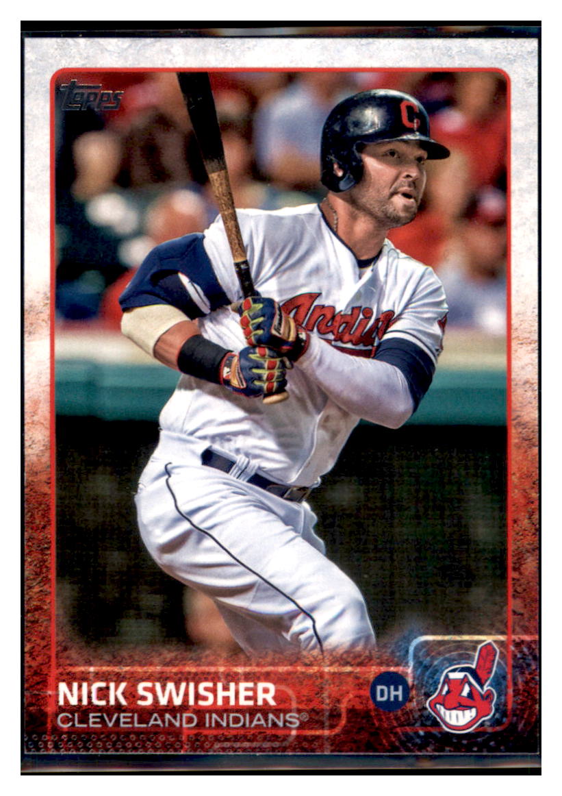 2015 Topps Cleveland Indians Nick
  Swisher  Cleveland Indians #CI-13
  Baseball card   MATV4A simple Xclusive Collectibles   