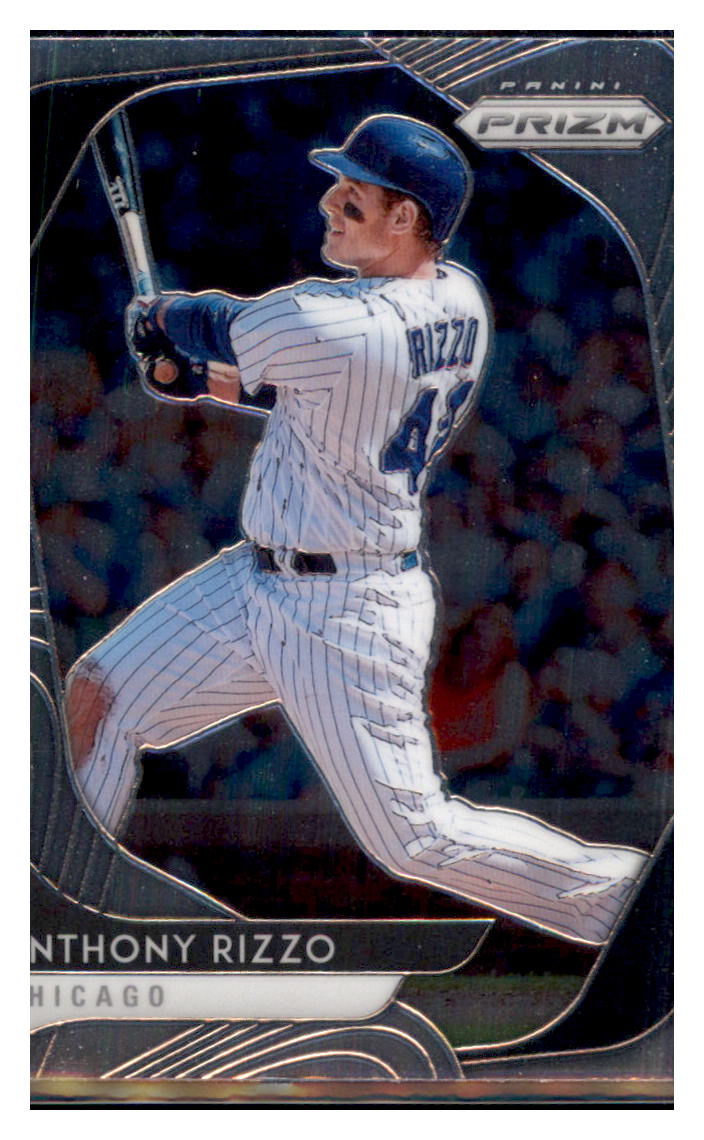 2020 Panini Prizm Anthony Rizzo  Chicago Cubs #224 Baseball card   MATV4A simple Xclusive Collectibles   